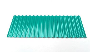 Sound Absorption PVC Roof Tile Small Round Wave For Domitary / Factory
