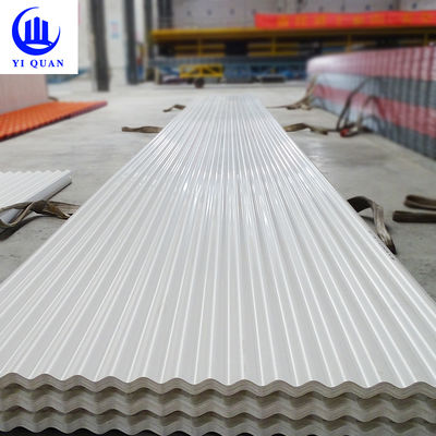 UPVC Spanish Roof Tile 2.0mm Thick 1130mm Width Heat Insulation