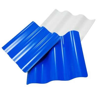 Customized Fireproof PVC APVC Plastic Roof Tiles For Factory Construction Project