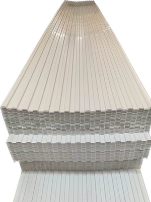 Impact Resistant Recycled PVC Plastic Roof Tiles For Greenhouse Villa