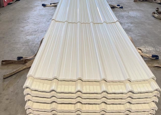 2.0mm PCV Roof Tiles For Warehouse Impact Resistance Fire Resistance