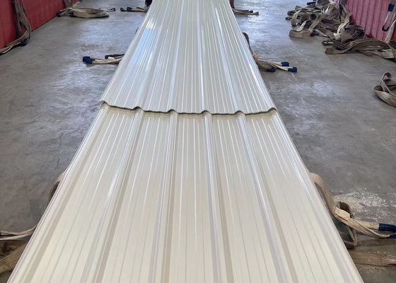 2.0mm PCV Roof Tiles For Warehouse Impact Resistance Fire Resistance