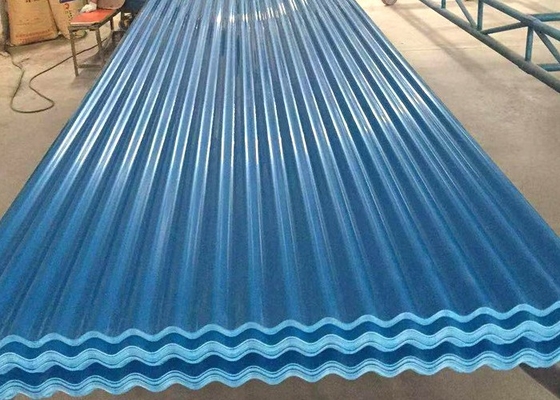 Good Impact Resistance PVC Roofing Tile 1.0mm For Carport Factory