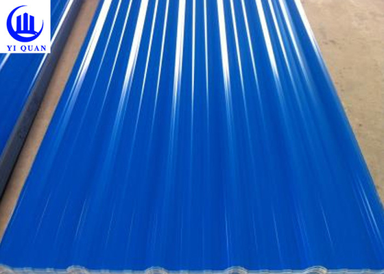 Wind Resistant 2.3mm Thickness UPVC PVC Plastic Roof Sheet For Warehouse Wall