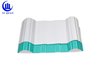 Fiber Glass Reinforced UPVC Roofing Sheets Anti Corrosive roofing and wall cladding