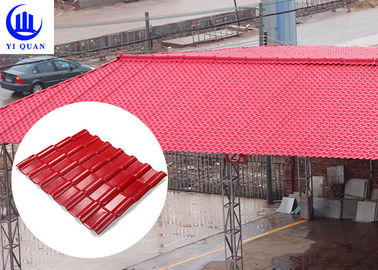 Multiple Layer Composite Spanish Style ASA Synthetic Resin Roof Tile 3.0MM Thickness