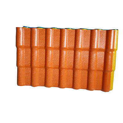 ASA Coated Synthetic Resin Roof Tiles Custom Colors 3-Year Warranty