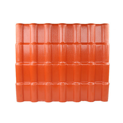 ASA Synthetic Resin Roof Tile 2.5-3.0MM Fireproof Corrugated