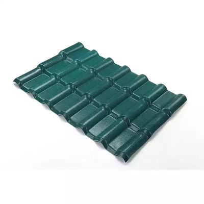 ASA Synthetic Resin Roof Tiles 2.3-3.0mm Thickness Custom Colors