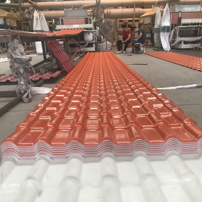 ASA Synthetic Resin Roof Tile 2.5mm 3.0mm Thickness for Villa House