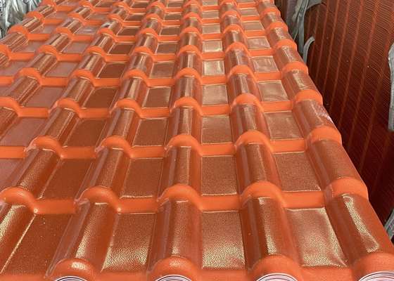 ASA Resin Roofing Sheets 1050mm Width 2.5mm Thickness for Villa Pavilion