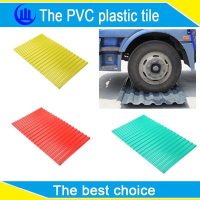 PVC Roof Tiles 1.8mm-3.0mm Thickness 1050mm Width 4-Year Warranty