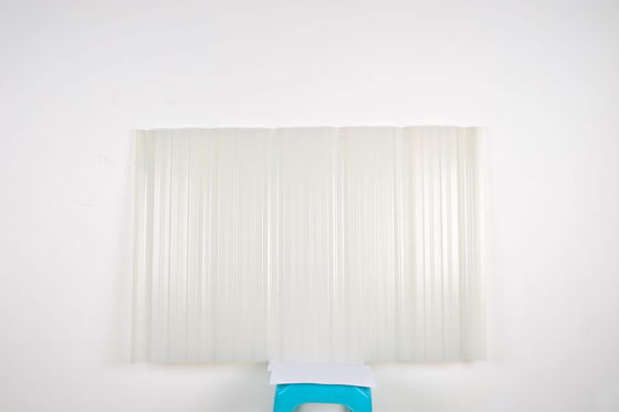 UPVC Spanish Roof Tiles 1.5mm-2.8mm Thickness 1130mm Width