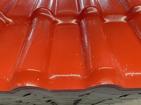ASA PVC Synthetic Resin Roof Sheet 1050mm Width 5-Year Warranty