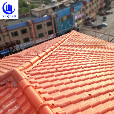 ASA Synthetic Resin Roof Tile 2.5mm Thickness B1 Fireproof