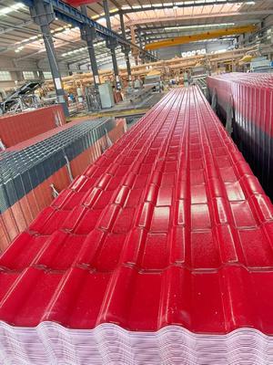 ASA Resin Roof Tile 1050mm Width 2.5mm Thickness Windproof