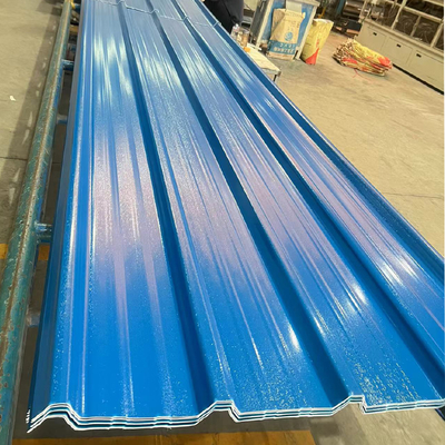 UPVC Roof Sheet 3mm Trapezoidal Shockproof for Warehouse Farmhouse