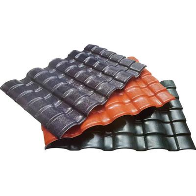 ASA Synthetic Resin Roof Tile 1080mm Width 2.5mm Thickness Windproof