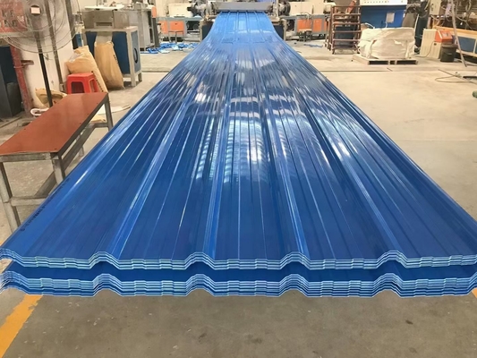 Odporność ogniowa Izolowane blachy dachowe Pvc Materiał dachowy Pvc