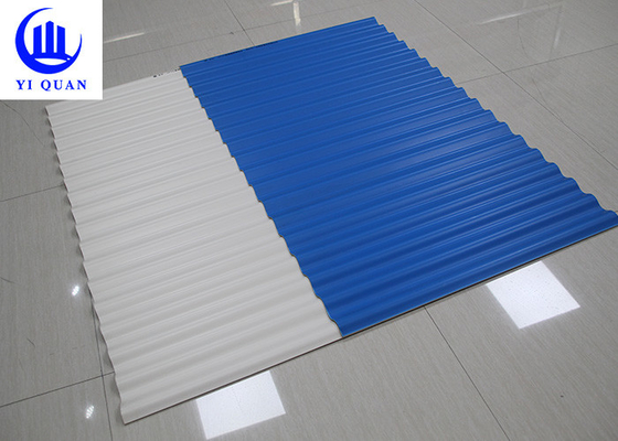 Plastikowe płytki dachowe z PVC Materiał budowlany Dachowe arkusze ognioodporne