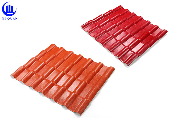 Color Lasting ASA Hiszpańskie arkusze dachowe Izolacja akustyczna o szerokości 1050 mm