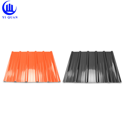 Odporna na wiatr izolacja cieplna PVC UPVC Plastikowa blacha dachowa do budownictwa
