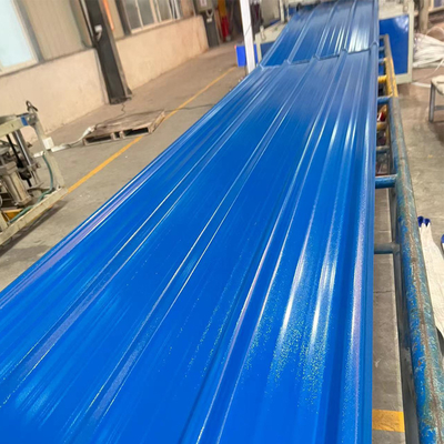 Łatwe w montażu 930 mm dachówki PCV Odporność na warunki atmosferyczne Środowiskowe arkusze dachowe z PVC