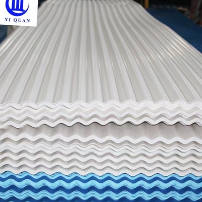 Antykorozyjne PCV UPVC APVC Plastikowe dachówki 3,0 mm do budynków mieszkalnych