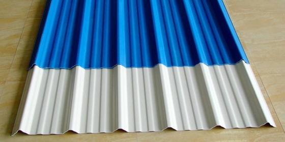 1,0 mm Plastikowa dachówka falista Odporność na uderzenia Arkusz dachowy z PCV