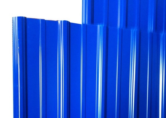 Blacha dachowa falista powlekana PVC UPVC zapewniająca fabryczną odporność na alkalia