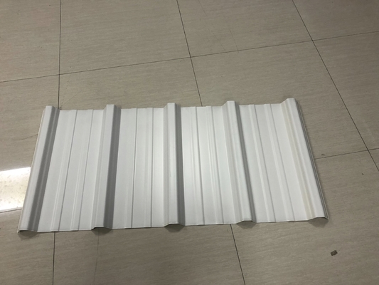 Faliste dachówki pcv Upvc Trapezoidalne dachówki o wysokiej fali 1070 mm